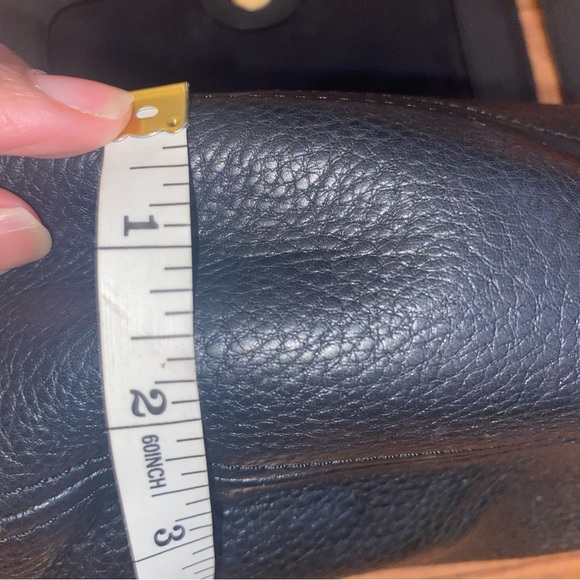 Marc by Marc Jacob’s Leather crossbody handbag Purse Preowned black & white - Picture 14 of 14